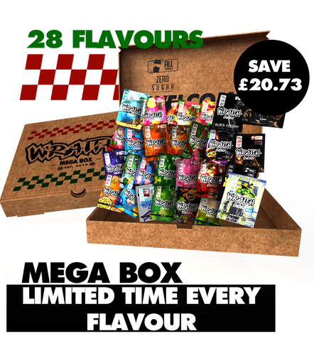 NEW! Limited MEGA Box (28 Different Flavours)