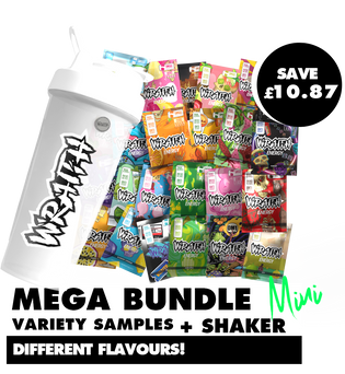 Mega Bundle Mini + Free Shaker (15 Different Flavours)