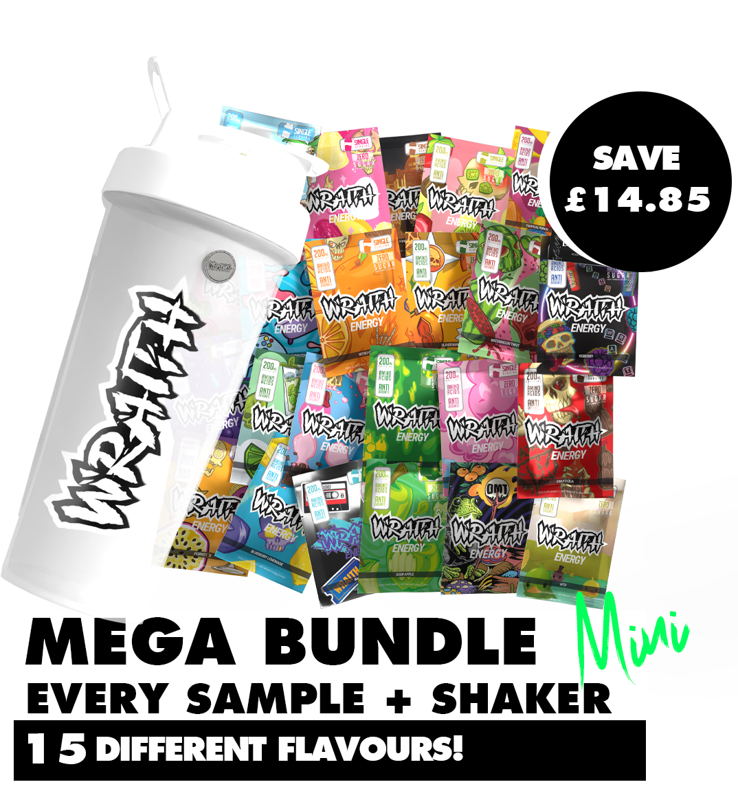 Mega Bundle Mini (15 Different Flavours)