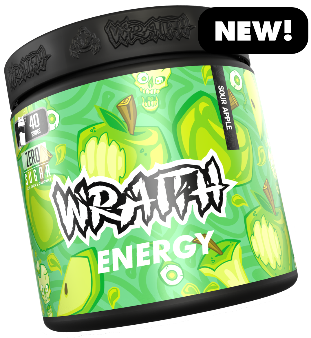 Wraith® Gaming Fuel Energy Drink Formula - Sour Apple Flavour – Wraith ...