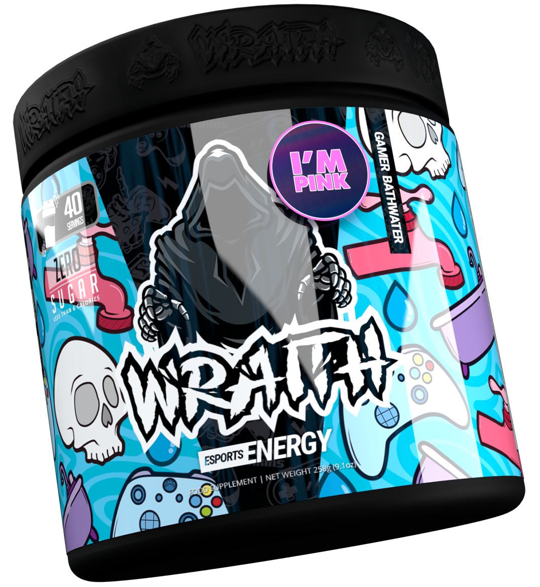 Wraith® Gaming Fuel Energy Drink Formula - Gamer Bathwater Flavour ...